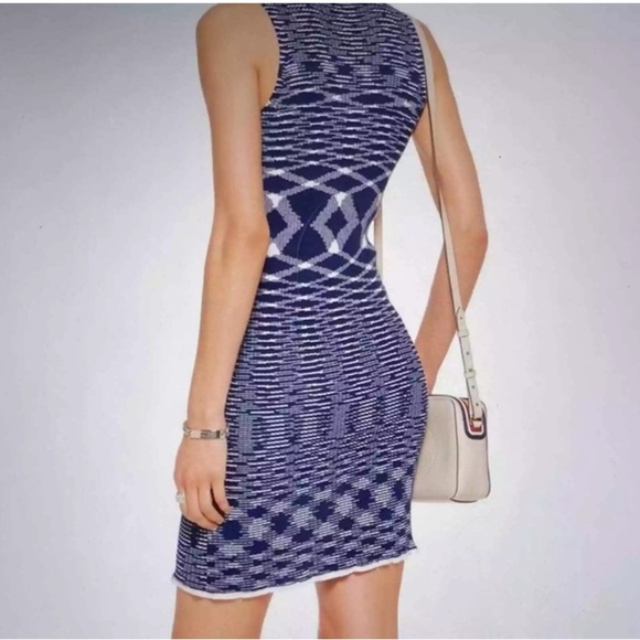See by Chloe Ribbed Bodycon Sleeveless Sweater Dress - Picture 3 of 8